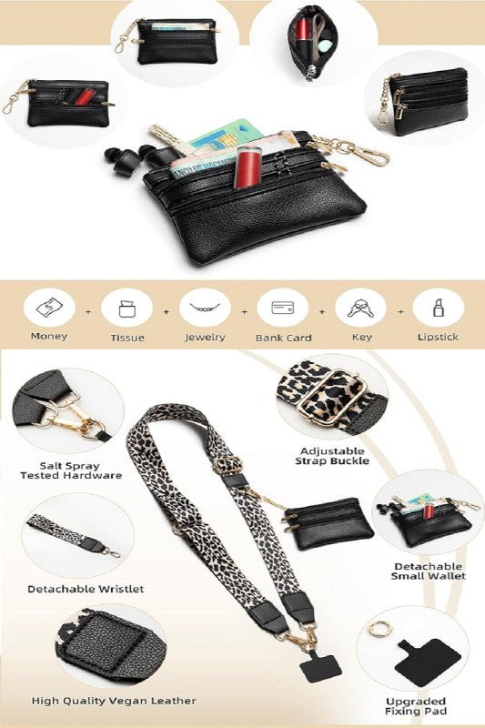 Clip & Go Crossbody Duo Phone Strap