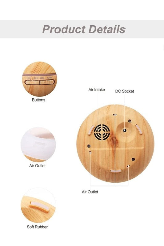 Large Aromatherapy Ultrasonic Diffuser