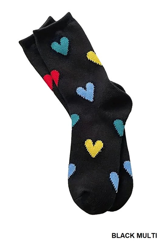 Heart Ankle Socks