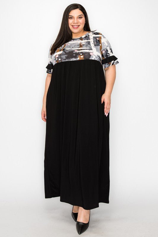 Ruffle Maxi Dress