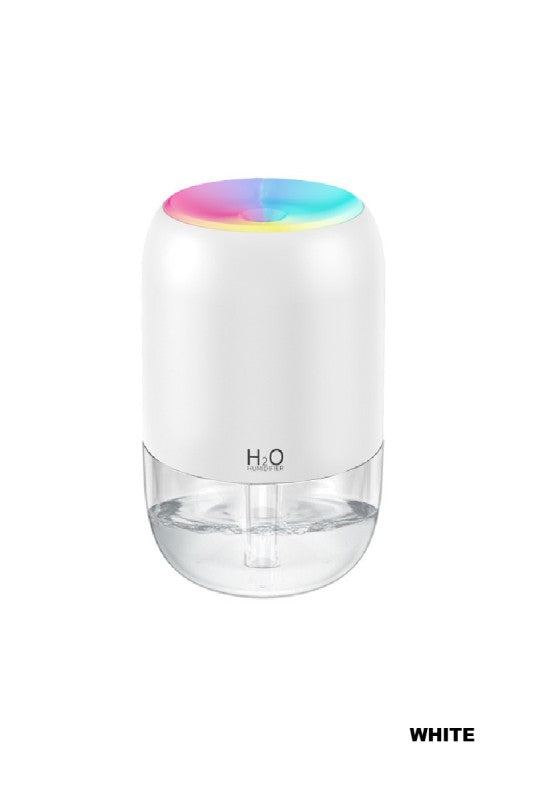Colorful LED Transparent ini-Humidifier/Diffuser