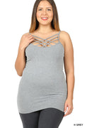 Crisscross T shirt