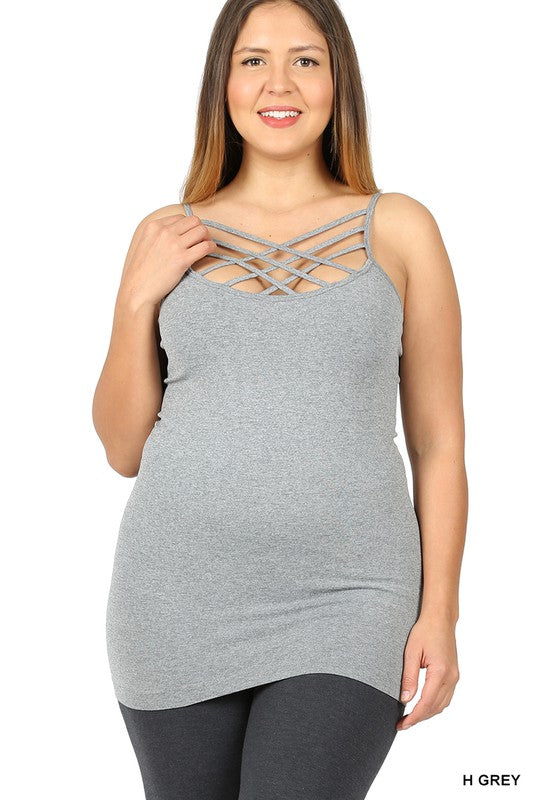 Crisscross T shirt