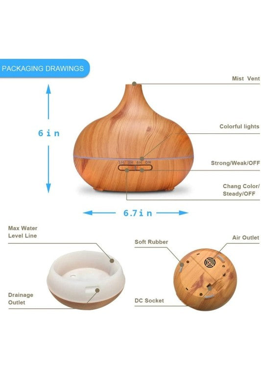 Large Aromatherapy Ultrasonic Diffuser