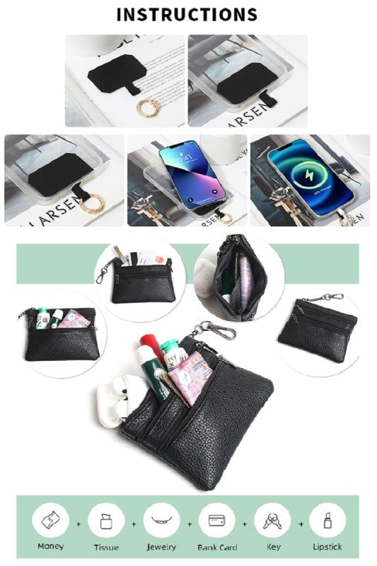 Clip & Go Crossbody Duo Phone Strap