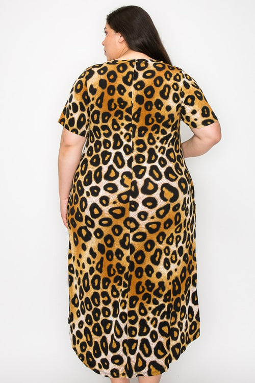 Animal Print Dress