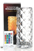 Crystal Rose Diamond Lamp