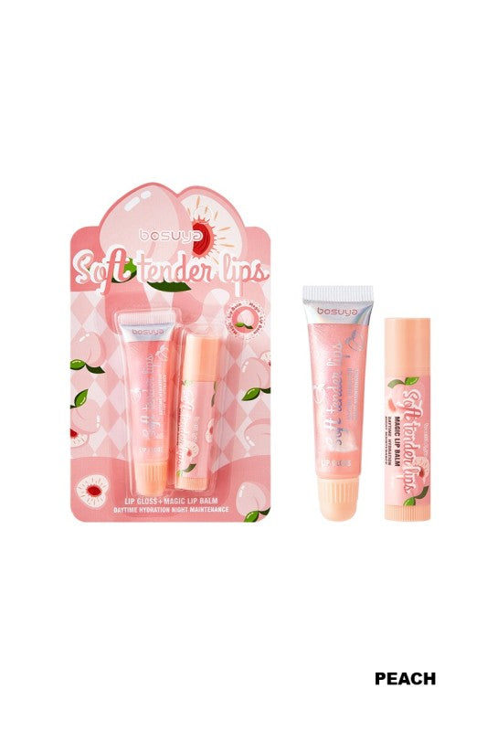 Magic Lip Balm & Lip Gloss Duo Set