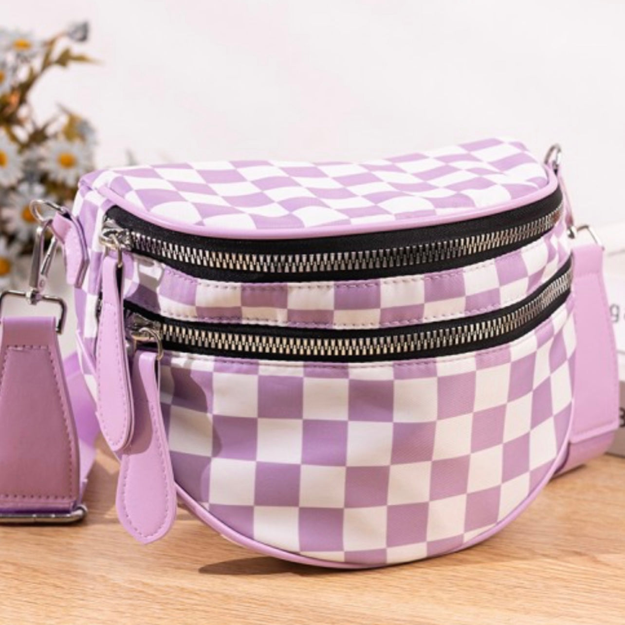Crossbody Double Zipper