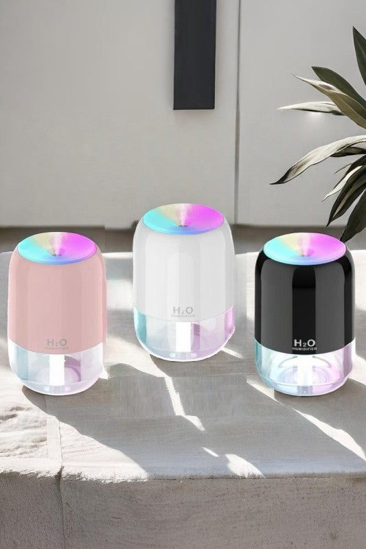 Colorful LED Transparent ini-Humidifier/Diffuser