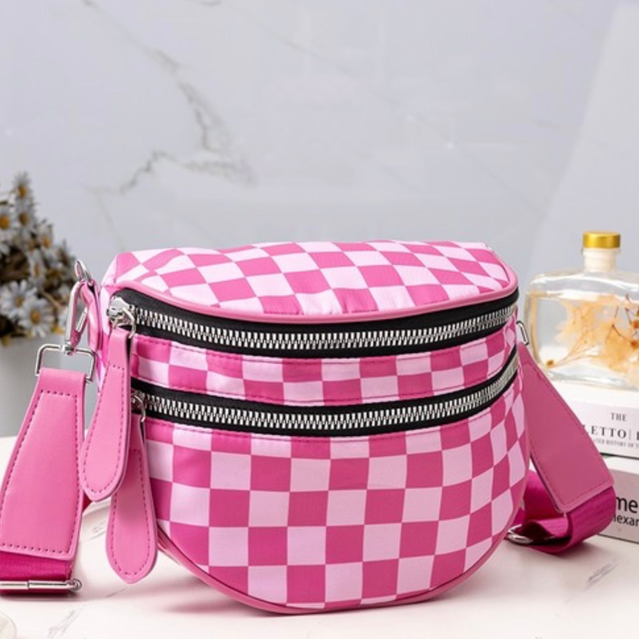 Crossbody Double Zipper