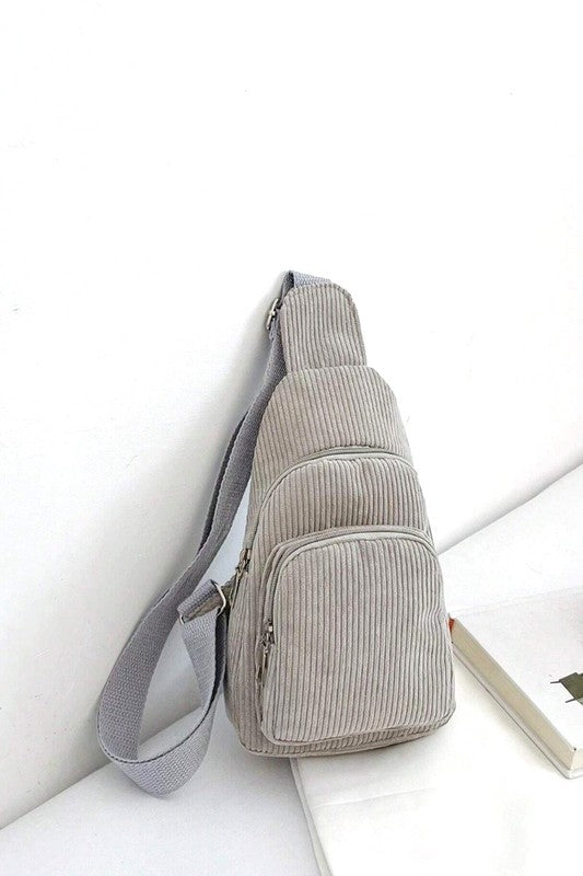 Corduroy Small Backpack