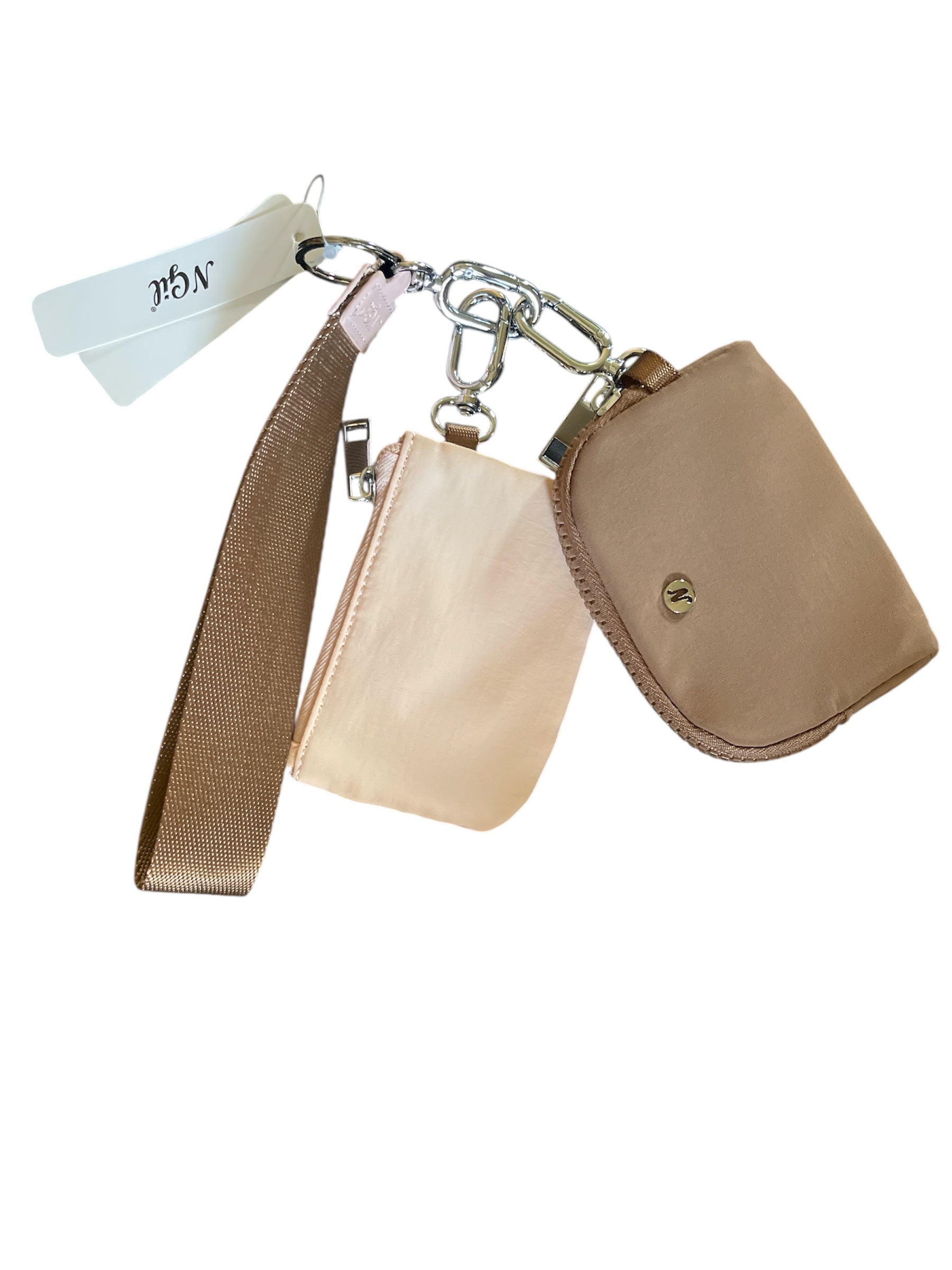 Wristlets with pouches