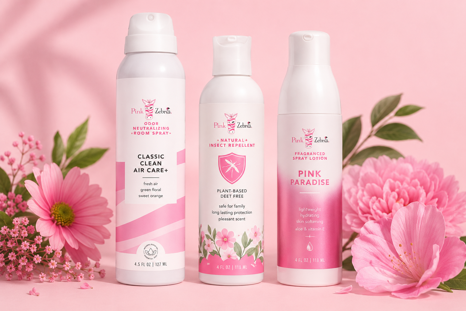 Add on spray lotion, large room spray & insect repellent