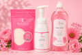 Add wax sprinkles, hand soap & dish soap